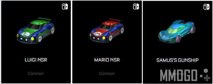 Three newest exclusive cars on Nintendo Switch